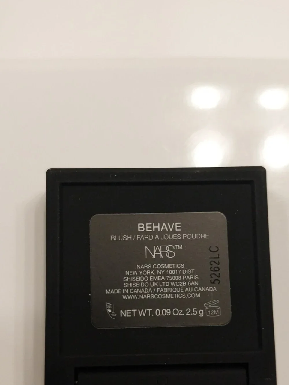NARS Behave Mini Blush Compact 0.09 Oz NEW